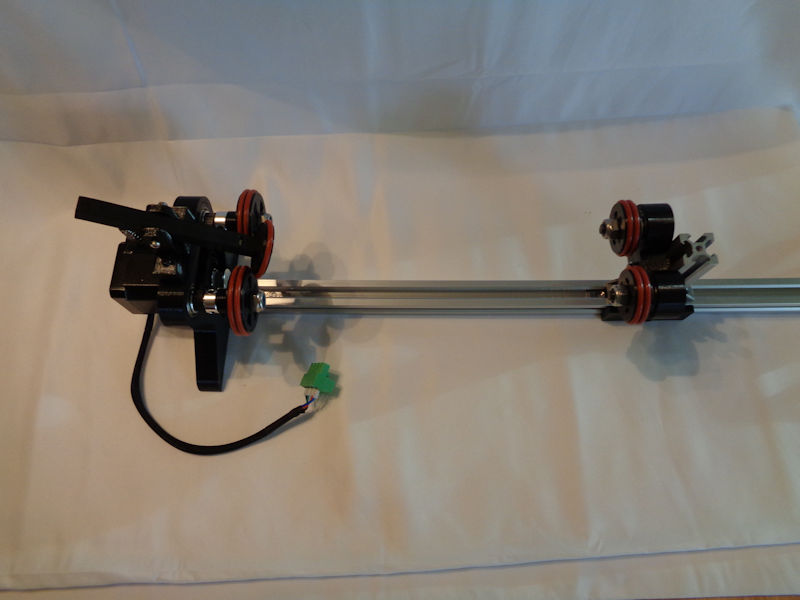 Laser Rotary Axis 3D Printed Parts - NEMA 17 Version